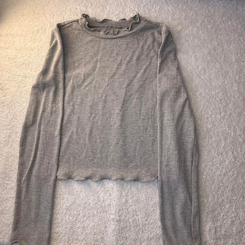 Justice Women's Grey Shirt